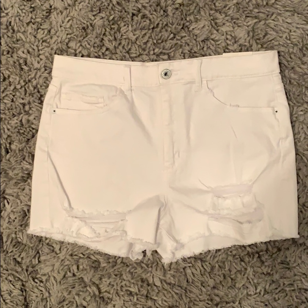 Vici Mariner Cut Off Denim Shorts